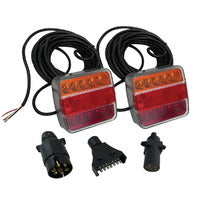 AXIS LED Submersible Trailer Light Kit 8 m Cable with 3x Plug Options