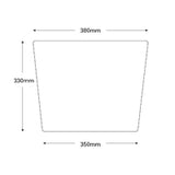 Outboard Motor Transom Mounting Plate